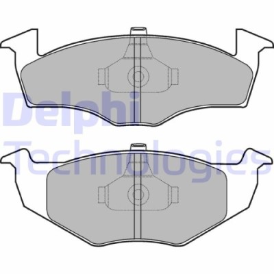 Delphi set placute frana, frana disc foto
