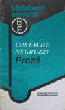 Proza Costache Negruzzi - Biblioteca Elevului, Garamond, 2000, 157 pagini, Romana