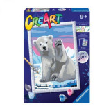 Creart - pictura urs polar 20079 Ravensburger