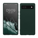 Husa kwmobile pentru Google Pixel 6a, Silicon, Verde, 58053.169, Carcasa