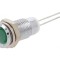 Lumină LED Verde Convex pentru PCB 5mm