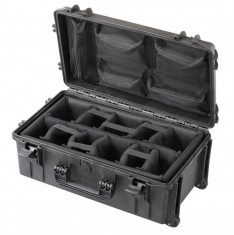 Hard case MAX520CAMORGTR cu roti pentru echipamente de studio foto