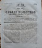 Curier romanesc , gazeta politica , comerciala si literara , nr. 25 din 1844