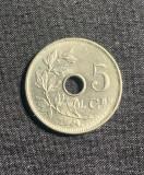Moneda 5 centimen 1906 Belgia, Europa