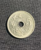 Moneda 5 centimen 1906 Belgia