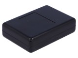 Carcasă universală ABS neagră 60x84x22mm
