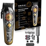 Masina de Tuns Profesionala BIRAI ROULETTE, Motor 9000 RPM, Lame Titan DLC, Incarcare Wireless &amp; USB, Afisaj LED, Rezistenta la Apa, Autonomie 300 Min
