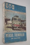 CFR Calatori Mersul Trenurilor 1974-1975