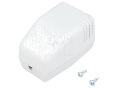 Carcasă Alimentator ABS Gri 40x66x40mm Cu Şuruburi x2 foto