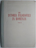 Din istoria filozofiei in Romania, vol. II - Carte de Filosofie Romaneasca