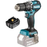 Makita DHP487Z + BL1830B - Masina de gaurit si insurubat cu percutie 40 Nm + Acumulator Li-Ion 18 V 3 Ah