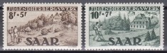 SAAR 1949 - Timbre de caritate - Excursioniști și hosteluri, Cota 9.50 EURO, MNH