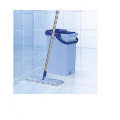 Mop de stergere Cleanmaxx,dimensiune mop 33 x 12 cm, galeata cu 2 camere