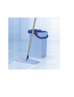 Mop de stergere Cleanmaxx,dimensiune mop 33 x 12 cm, galeata cu 2 camere foto