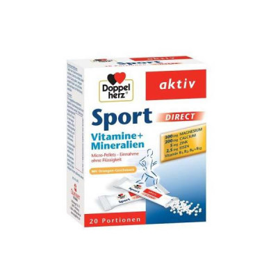 Vitamine si Minerale Sport Direct 20 plicuri Doppelhertz foto
