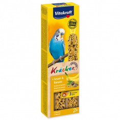 Batoane pentru perusi, Vitakraft Kracker Banana, 60 g