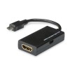 Adaptor MHL Micro USB la HDMI Elmak SAVIO CL-32, Negru