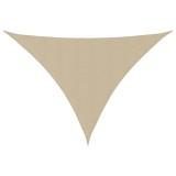 Cumpara ieftin Parasolar, bej, 5x6x6 m, tesatura oxford, triunghiular