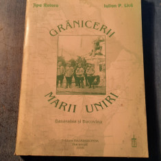Granocerii Marii Uniri Basarabia si Bucovina Jipa Rotaru