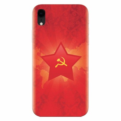 Husa silicon pentru Apple Iphone XR, Soviet Union foto