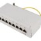 Patch Panel RJ45 Cat6 8 Porturi Gri