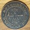 Hong Kong - raritate istorica bronz - 1 cent 1904 Heaton - Edward VII - superba!