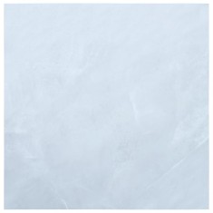 vidaXL Plăci de pardoseală autoadezive, alb marmură, 5,11 m&sup2; PVC 146236