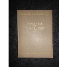 INDREPTAR DE PUNCTUATIE (1956)