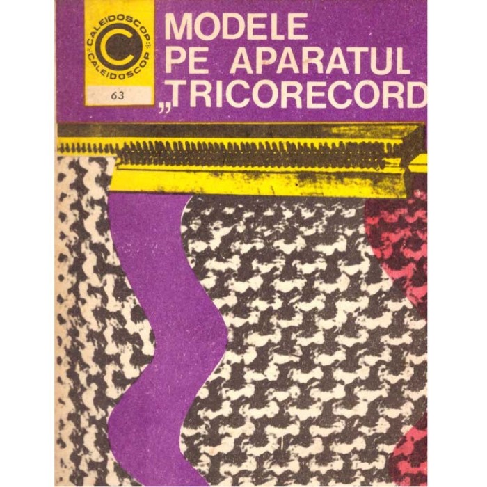 Smaranda Sburlan, Rafila Weber - Modele pe aparatul &quot;Tricorecord&quot; - 137079