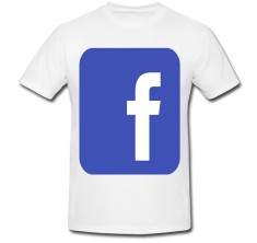 Tricou &amp;quot; Facebook icon &amp;quot; foto