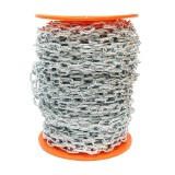 Lant din otel zincat cu za scurta 4,5 mm x 50 m pentru fixare