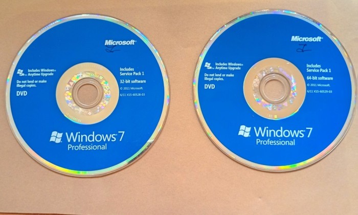Windows 7 Microsoft 32/64 bit