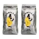 Cumpara ieftin Cafea boabe Joerges Espresso Gorilla Bar Crema, 2 x 1 kg, cremă densă, gust intens, pentru espresso și băuturi cu lapte