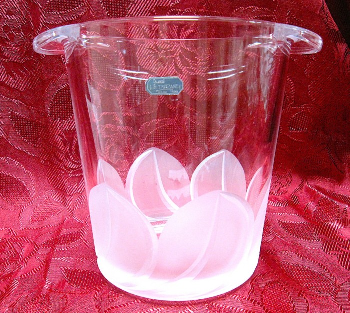 FRAPIERA CRISTAL J.G. DURAND FRANTA MODEL VEGETAL SATINAT 21.5 CM