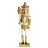 Decoratiune aurie Nutcracker 35 cm
