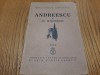 ION ANDREESCU - Al. Busuioceanu - 1936, 61 p.+ 66 planse, Alta editura