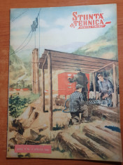 stiinta si tehnica pentru tineret aprilie 1953-art. si foto zona moldovei foto