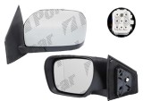 Oglinda exterioara Mazda Cx-9 (Tb), 05.2006-10.2012, partea Stanga, culoare sticla crom , sticla asferica, cu carcasa grunduita, cu incalzire , ajust