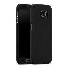 Husa SAMSUNG Galaxy S7 Edge - 360 Grade Luxury Colorful TSS, Negru foto
