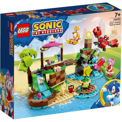 LEGO SONIC INSULA LUI AMY PENTRU SALVAREA ANIMALELOR 76992 foto