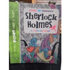 The Adventures of Sherlock Holmes - Color in Classics coloring book
