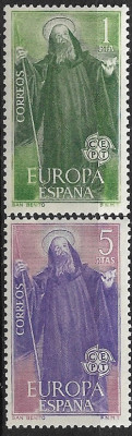 B0205 - Spania 1965 - Europa cept 2v. neuzat,perfecta stare foto