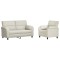 Set de canapea 2 pcs Crem Catifea - 2