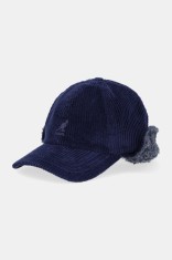 Kangol șapcă de baseball din bumbac EARFLAP culoarea bleumarin, K5470.HI501