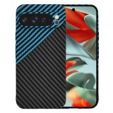 Husa pentru Google Pixel 9 Pro XL, Techsuit, Carbonite FiberShell, Bleu