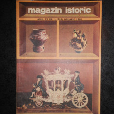 REVISTA MAGAZIN ISTORIC (Ianuarie, 1986)