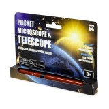 Microscop Telescop 2 in 1 , Keycraft, jucarie educativa +6 ani
