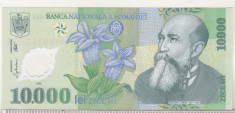 bnk bn Romania 10000 lei 2000 (2003) unc , polimerica , serii consecutive foto