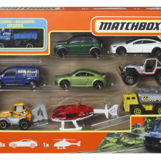 MATCHBOX SET 9 MASINUTE MERCEDES BENZ UNIMOG U300 SuperHeroes ToysZone