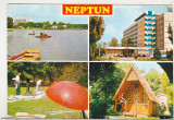 Bnk cp Neptun - Imagini din statiune - uzata, Circulata, Printata, Constanta